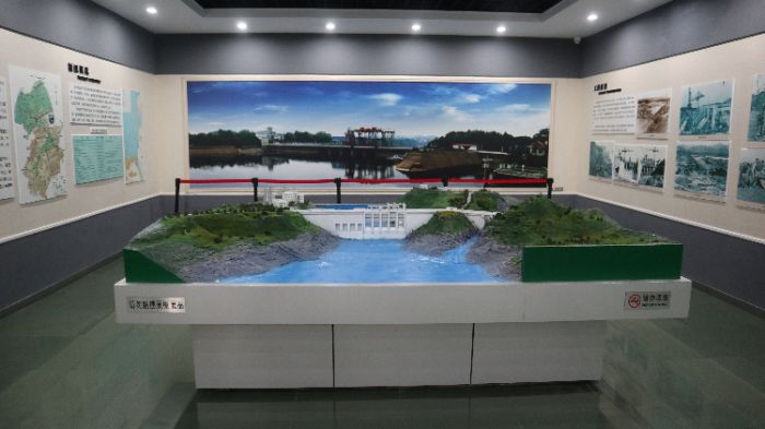 三峽試驗壩博物館內(nèi)部 宋天浩攝